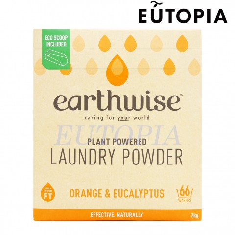 Earthwise 新西蘭洗衣粉橙和桉樹味 2公斤9421027310728